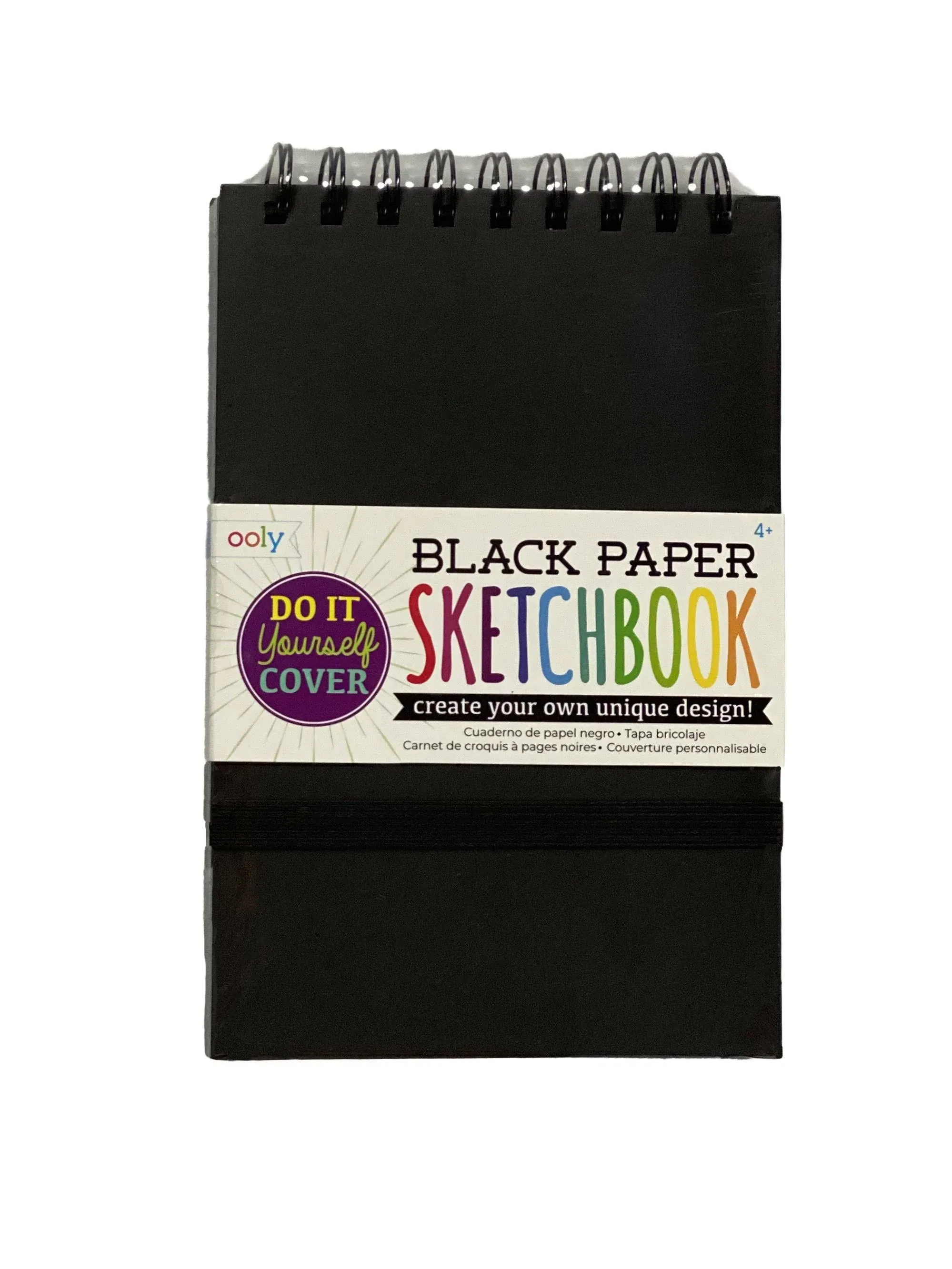 Black Paper DIY Sketchbook-Small