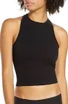 Free People - Hayley Racerback Brami - Black M/L