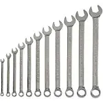 Craftsman SAE Long Panel Combination Wrench Set 11 PC