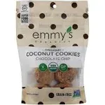 Emmy's Organics Chocolate Chip Coconut Cookies - 6 oz