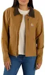 Carhartt Women's Rugged Flex Loose Fit Canvas Detroit Jacket