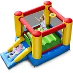 Costway Inflatable Bouncer Kids Bounce House Slide