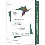 Hammermill Color Copy Paper, White, 100 brightness, 8.5" x 11", 28 lbs