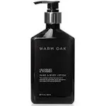 Gilchrist & Soames Warm Oak Hand and Body Lotion - 9oz - Natural, Essential Oils, All Skin Types, Zero Parabens, Sulfates, and Phthalates