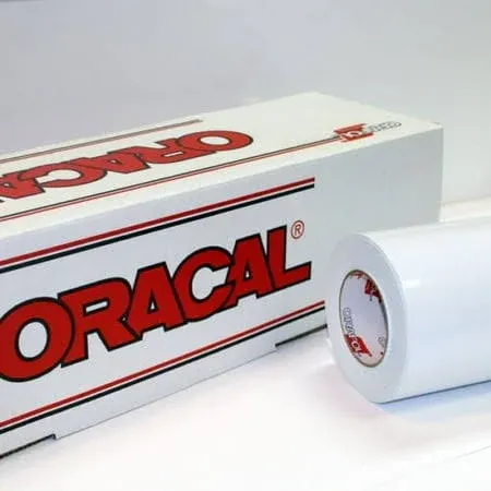 24&#034; x 10 Ft Roll of Oracal Vinyl for Craft Cutters and Vinyl Sign Cutters Whi...