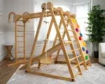 Avenlur Chestnut 8-in-1 Indoor Jungle Gym