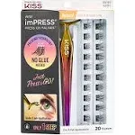 Impress Press-On Falsies Eyelash 20 Clusters - Natural