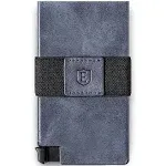 Ekster | Senate Cardholder 3.0 | Best Leather RFID Blocking Cardholder Steel Blue