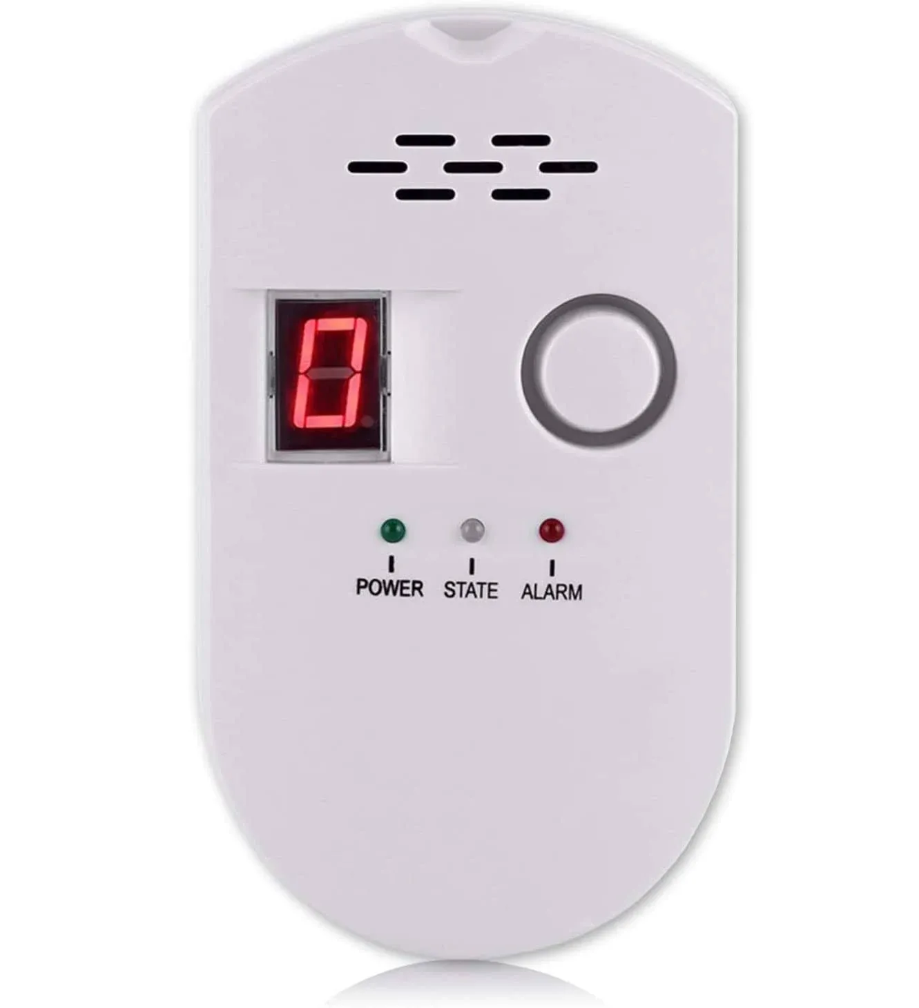 Plug-In Digital Natural Gas Detector Propane Gas Combustible Gas Leak Alarm L7E3