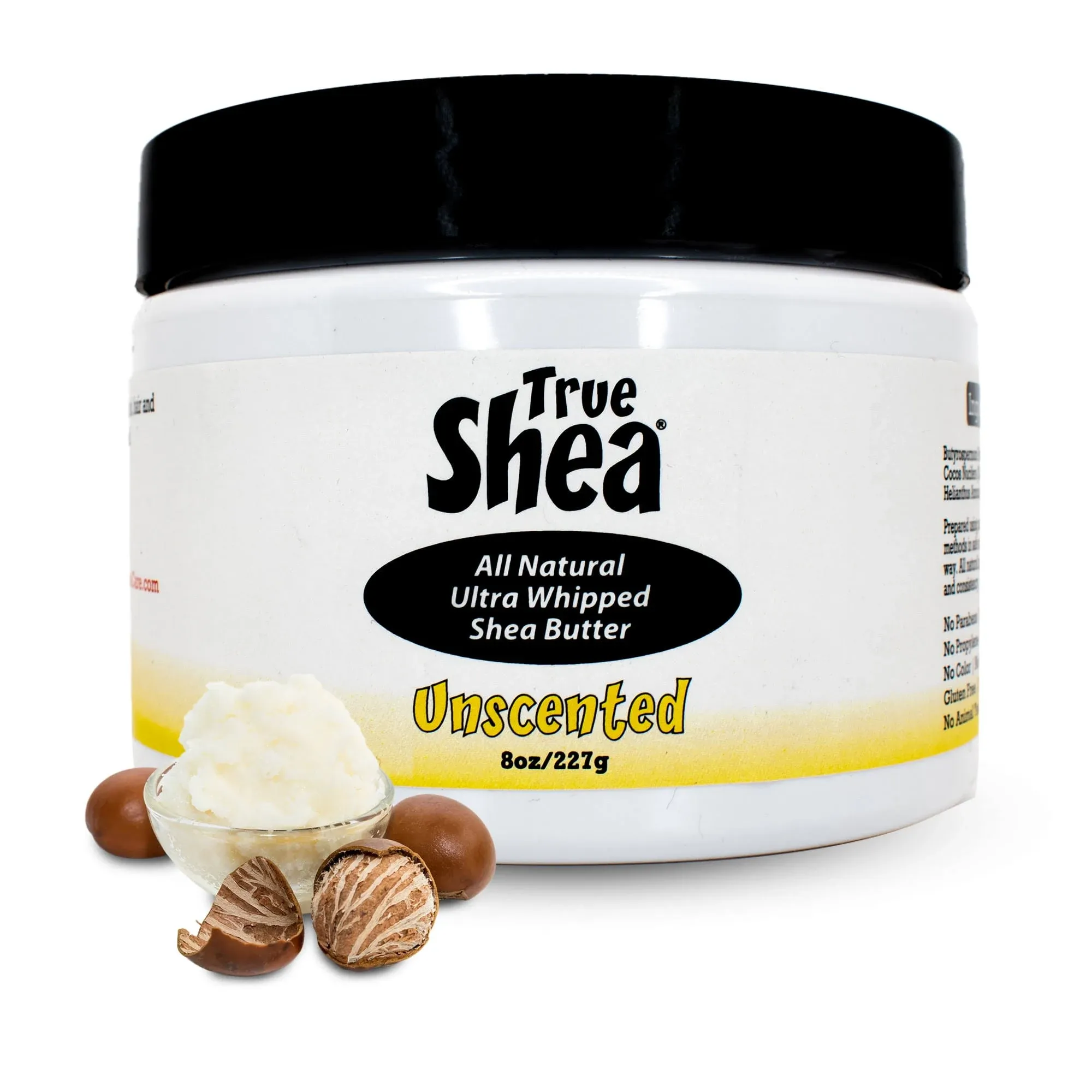 True Shea Ultra Whipped Shea Butter Unscented - 8.00 oz