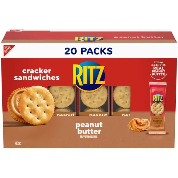 Ritz Peanut Butter Sandwich Crackers