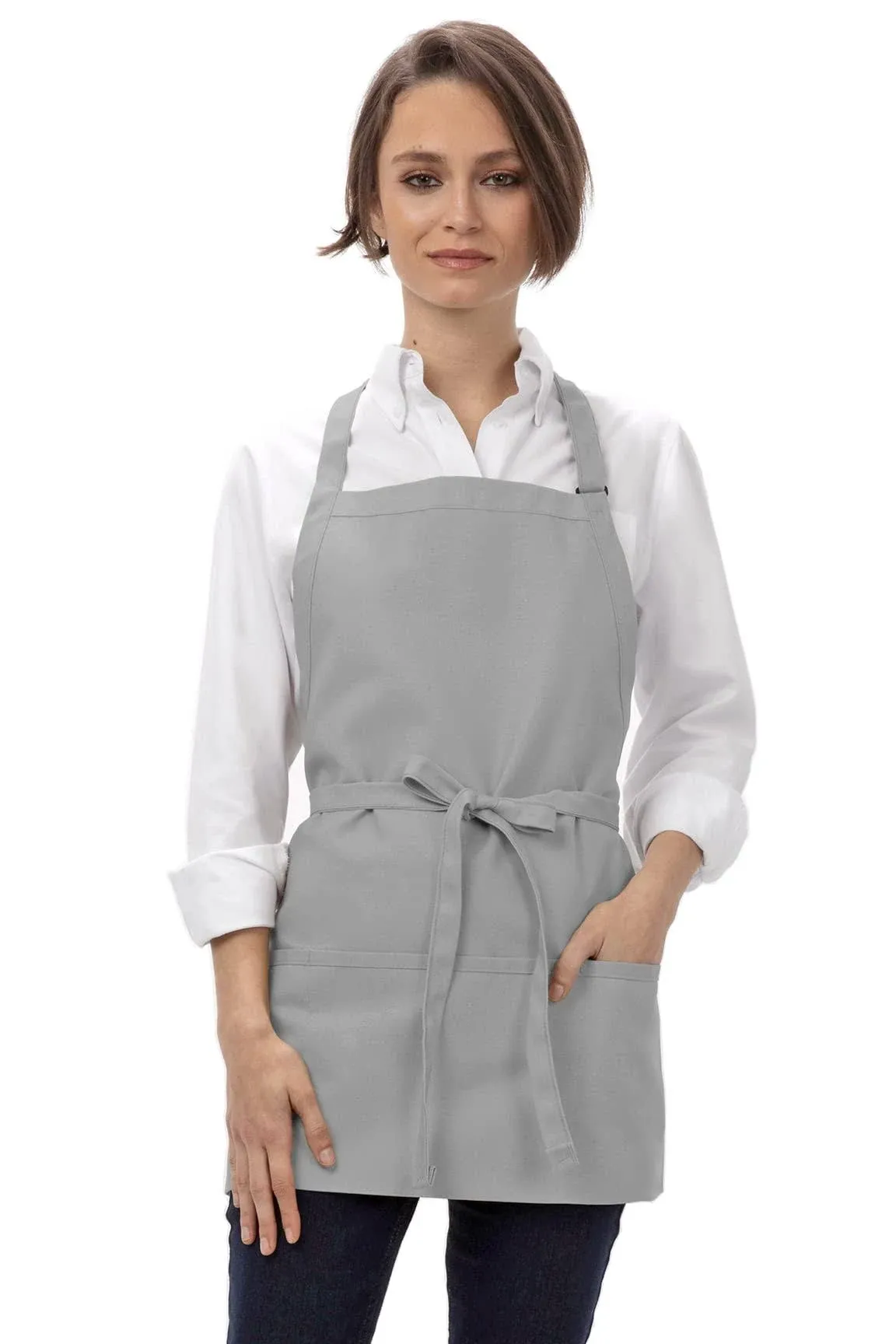 Chef Works Unisex Three Pocket Apron