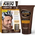 Just For Men Control GX Grey Reducing 2 in 1 Shampoo and Conditioner, Gradually Colors Hair, 4 Ounce