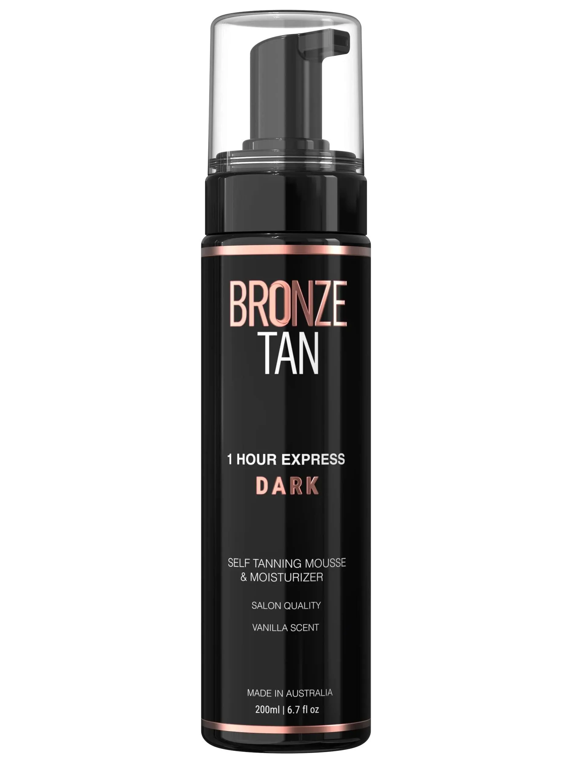 Natural-Lookin<wbr/>g Fast Dark Self-Tanning Mousse for Fair to Medium Skin Tone