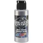 Createx Colors W35102 Wicked Color Silver 2oz