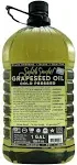 Cold Pressed Grapeseed Oil by Salute Sante! High Temperature Cooking, Healthy Grape Seed Oil, Non-GMO and Kosher for Salad Dressings, Marinades and di