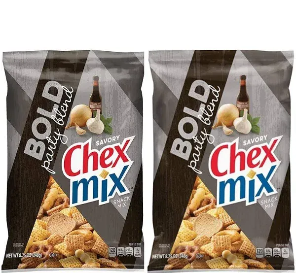 Ve Chex Mix Bold Party Blend Savory Flavor Snack Mix 8.75 oz