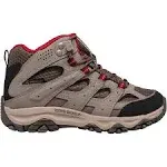 Merrell Moab 3 Mid Waterproof Boot Boulder/Red 4