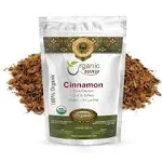 Organic Ceylon Cinnamon Sticks, Authentic "C4" Grade (Quill diameter 16 mm, 5 Inches long) A pack of 27 True Cinnamon Sticks - 3.52 oz, 100g