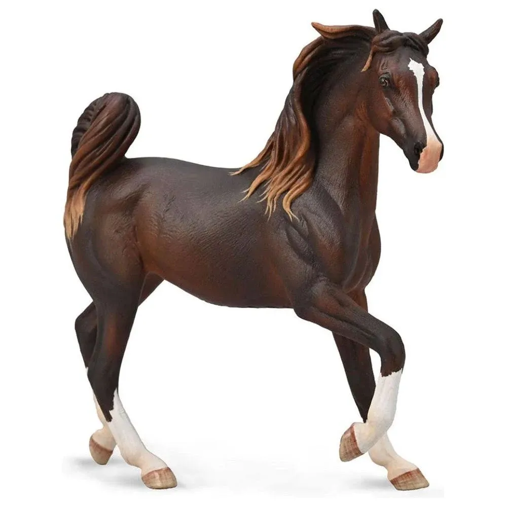 CollectA * Liver Chestnut Arabian Mare * 88955 Breyer Corral Pals Model Horse