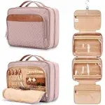 Hanging Toiletry Bag for Women, Travel Makeup Bag Organizer, Extra Large Toil...