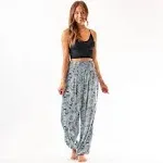 Lotus and Luna Women's Como Harem Pants