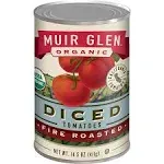 Muir Glen Tomatoes, Organic, Fire Roasted, Diced - 14.5 oz