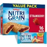 Kellogg's Nutri-Grain Strawberry Soft Baked Breakfast Bars (1.3 lbs)