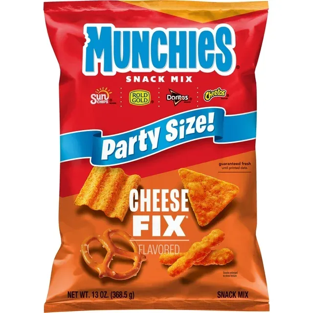 Munchies Snack Mix Cheese Fix, 1.75 oz, 32 Bags