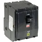 Square D - QO350CP Circuit Breaker, Black