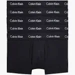 CALVIN KLEIN Men's Cotton Stretch Wicking Low Rise Trunks (3-Pack)