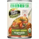 Health Valley Organic Soup - Vegetable No Salt Added - Case of 12 - 15 oz