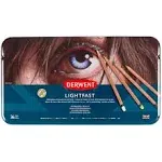 Crayons IN Pencil Coloured Series &#034; Lightfast &#034; Packaging IN Tin Of 36 Pz