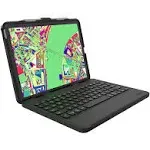 Zagg - Rugged Book - Wireless Keyboard Case for Apple iPad Air