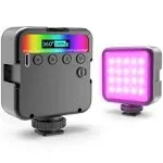 Magnetic RGB Led Video Light LED Camera Light 360° Full Color Portable Photog...