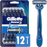 Gillette Sensor3 Comfort Disposable Razors