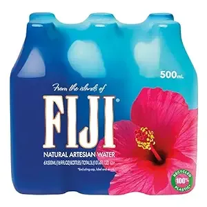 Fiji Natural Artisan Water - 6 pack, 16.9 fl oz bottles