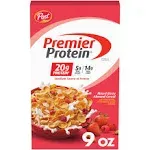 Post Premier Protein Cereal, Mixed Berry Almond - 9 oz