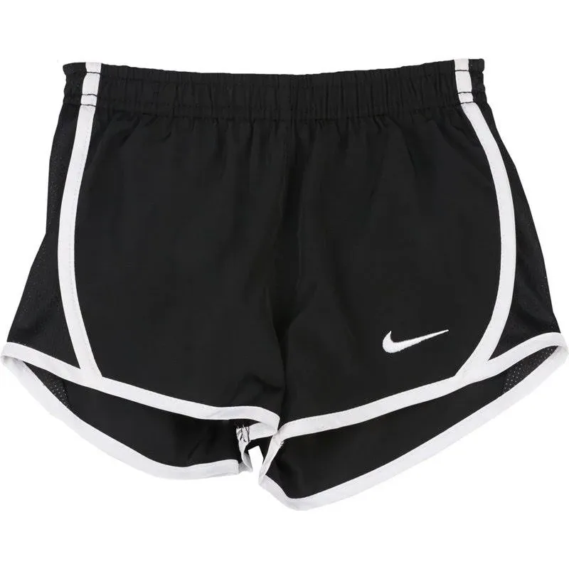 Nike Tempo Shorts - Girls Toddler Black/White Size 2T