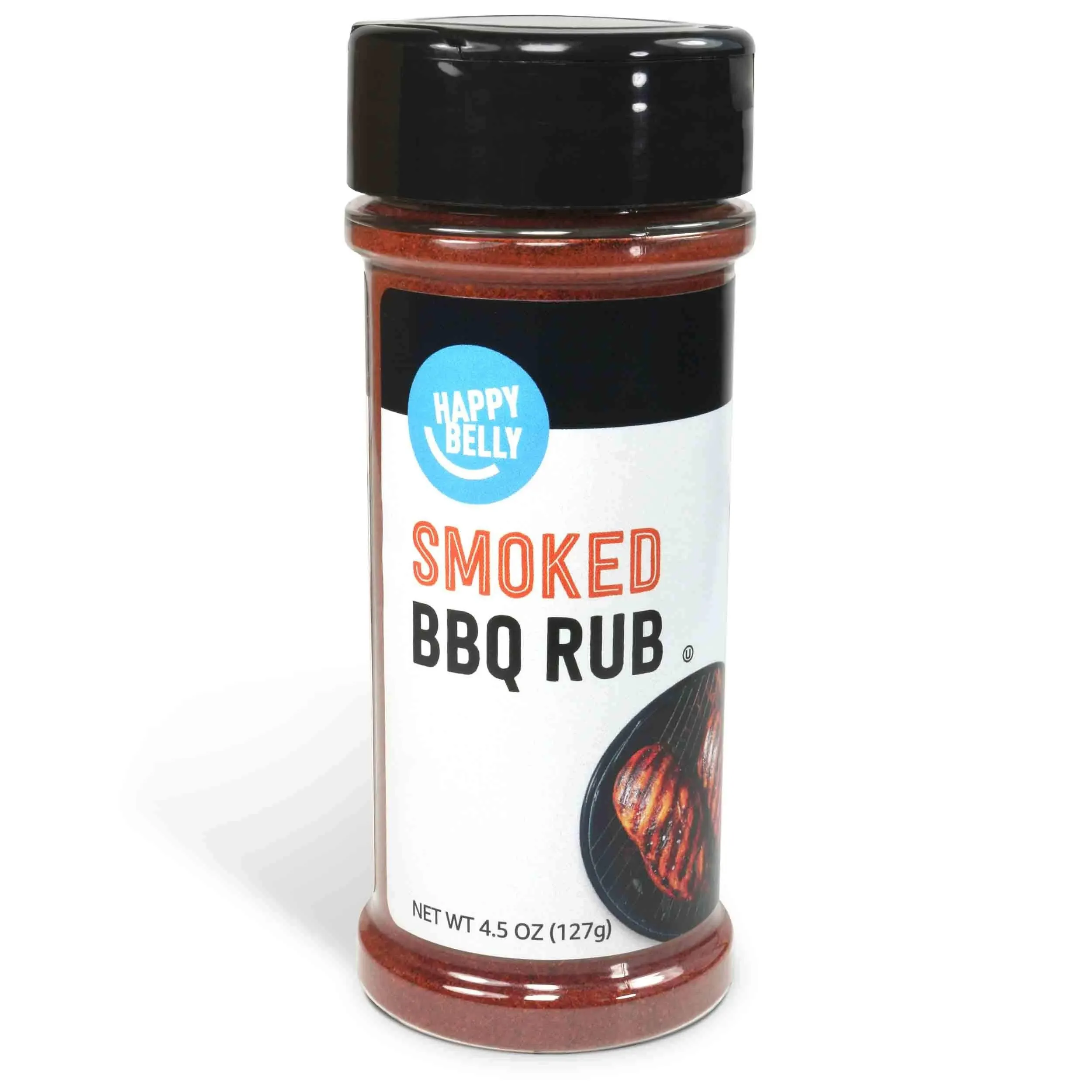 Amazon Brand - Happy Belly Smoked BBQ Rub, 25 ounce (pack of 1)