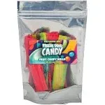 Fun Flavors Box Freeze Dried Candy Fruit Crispy Rolls Variety Pack- Crunch Candy Snack- Space Theme Party Favor Gift Idea