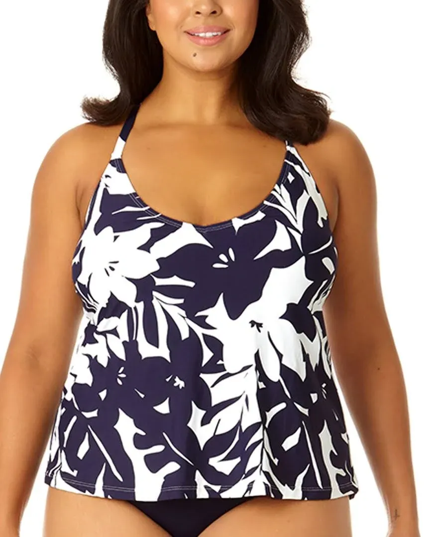 Anne Cole Women's Easy Triangle Tankini Swim Top