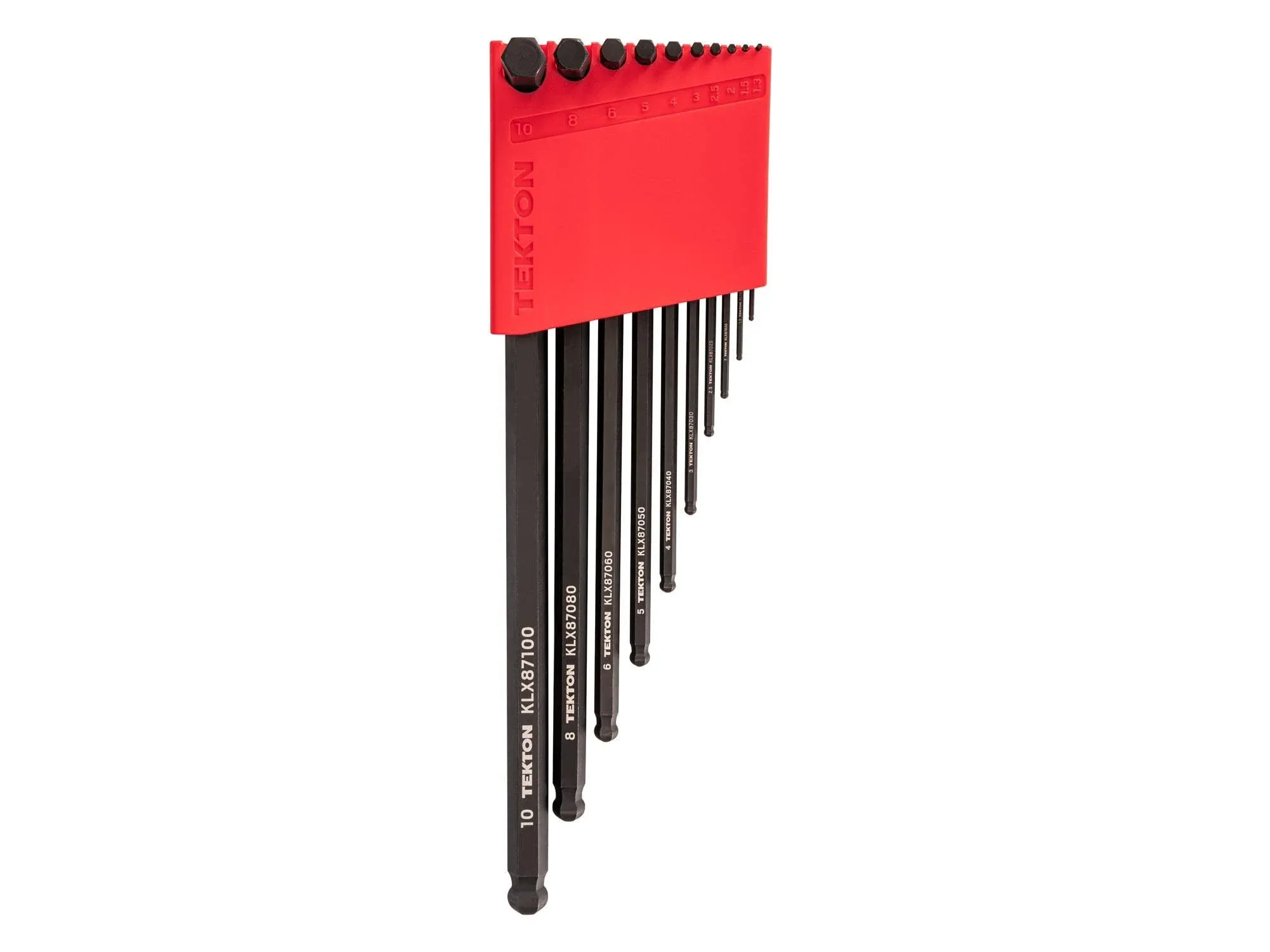 Tekton 10-Key Metric Hex Key Set | KLX91212