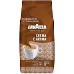 Lavazza Crema e Aroma Whole Bean Coffee Blend, Medium Roast, 2.2-Pound Bag (Pack of 2) 