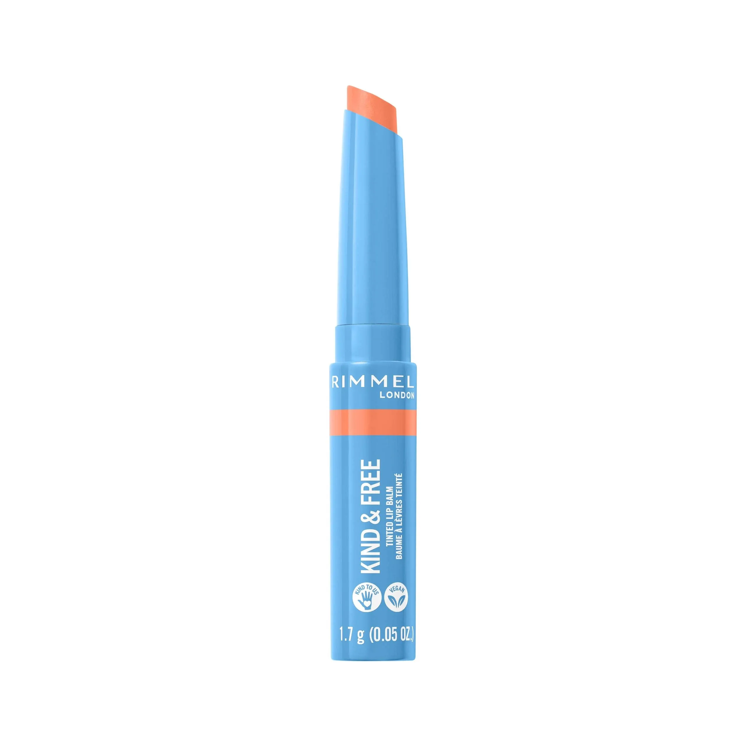 Rimmel Kind & Free Tinted Lip Balm, 004 Hibiscus Blaze, 4g