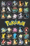 Trends International Pokémon - All Time Favorites Wall Poster, 22.375" x 34", Premium Unframed Version