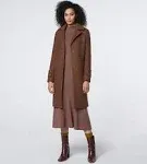 Andrew Marc Women's Regine Pressed Bouclé Wool Coat