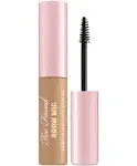 Too Faced Brow Wig Brush On Brow Gel ,Natural Blonde