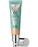 It Cosmetics Cc+ Cream Natural Matte Foundation with SPF 40 - Medium