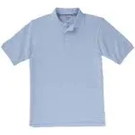 French Toast Short Sleeve Pique Polo Uniform Shirt Sky Blue